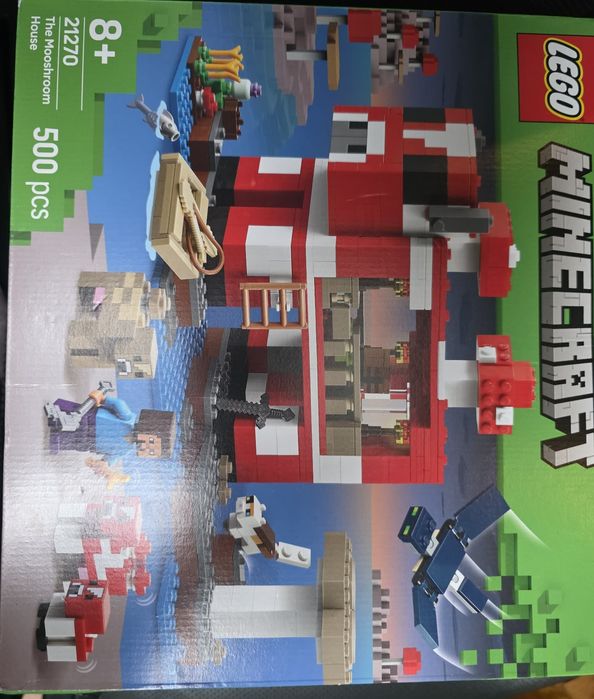 Lego minecraft 21270 Dom grzybowej krowy