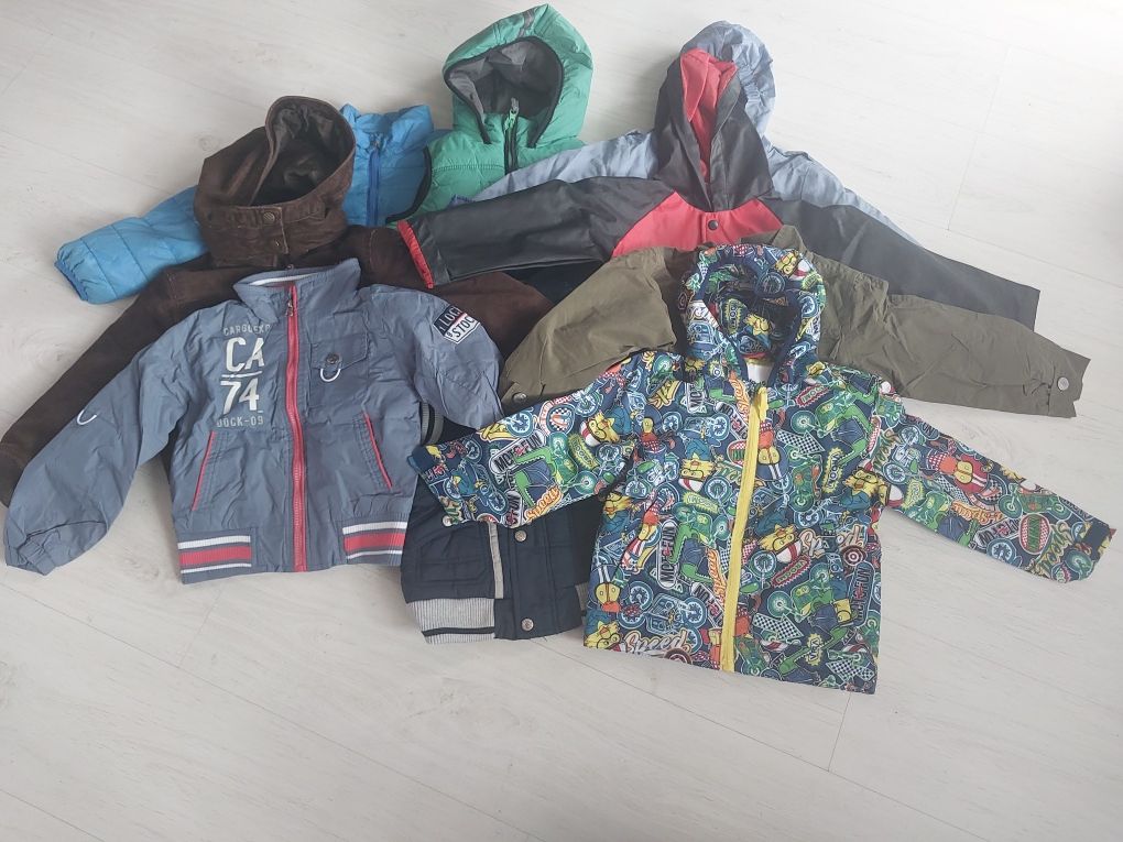 Zestaw 6 kurtek plus 3 kamizelki