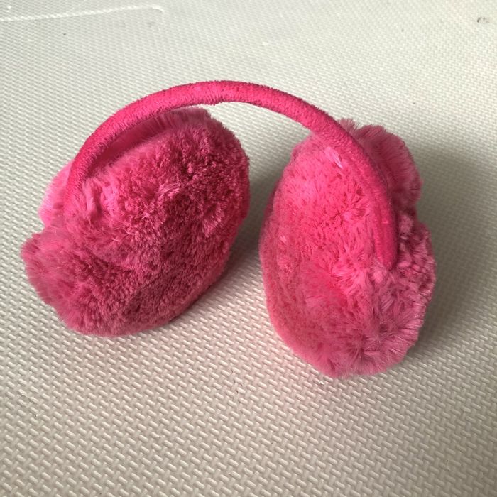Nauszniki różowe