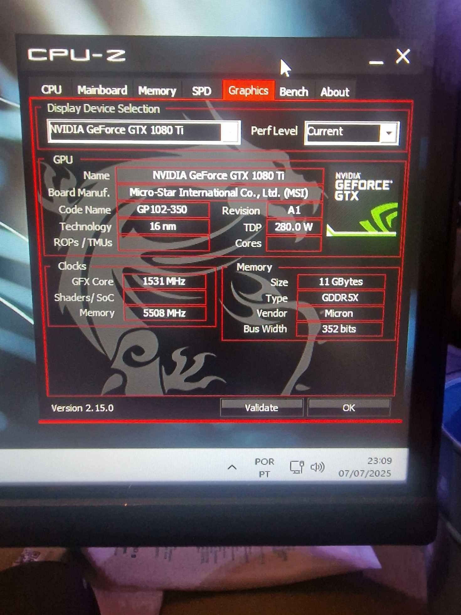 GTX 1080ti Armor