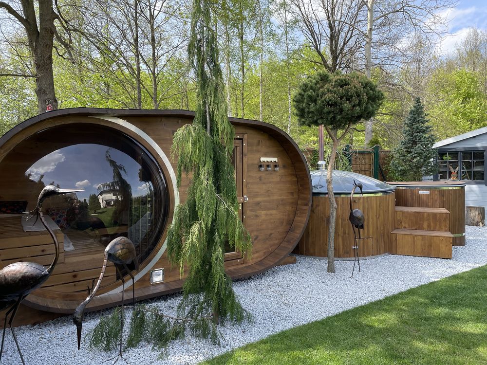 Hot tub balia bania gorąca beczka balia wodna