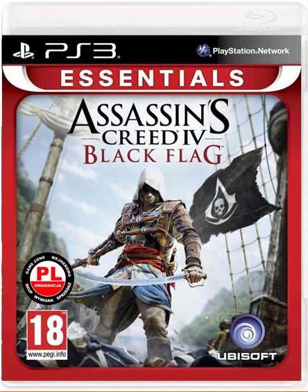 Assassin's Creed 4 Black Flag PS3 + PS3 Slim =PŁYTA PL sklep Wejherowo