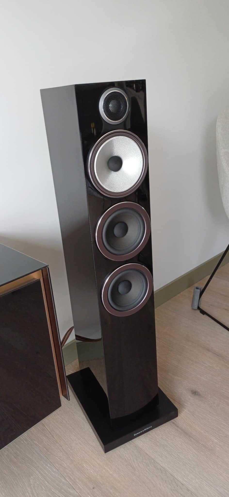 Bowers & Wilkins 704 S3 – najwyższa jakość, stan bardzo dobry, czarne