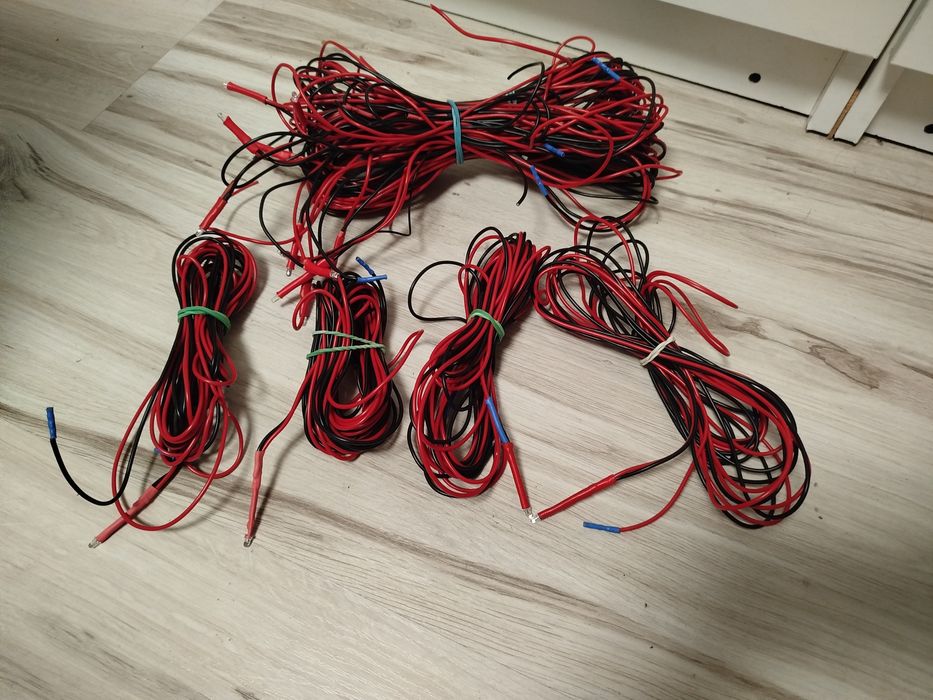 Makieta - ledy na kablach 30 m