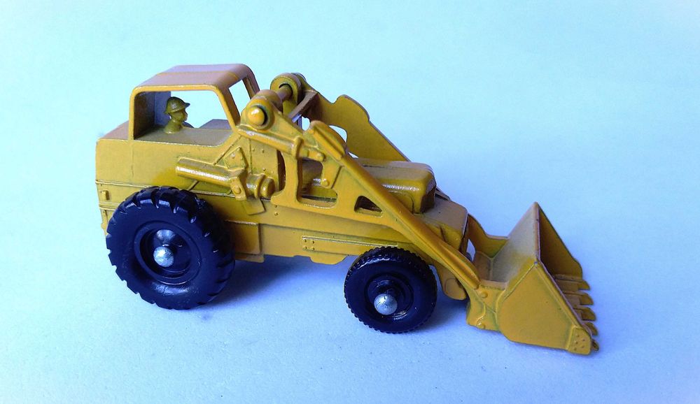 Escavadora Weatherhill Hydraulic da Matchbox. Ver descrição