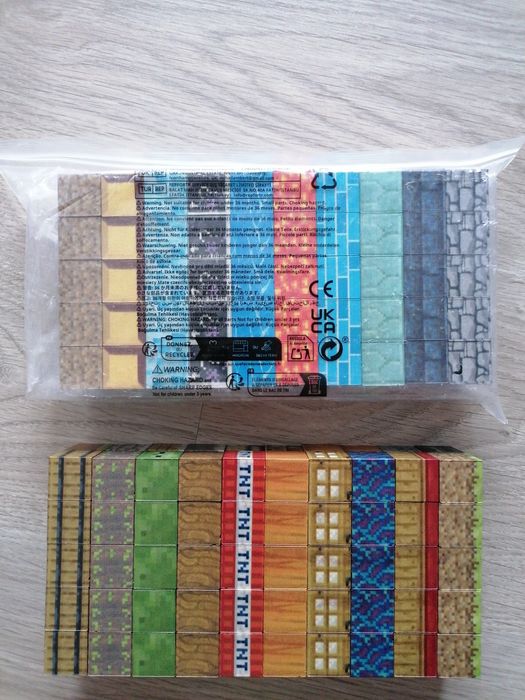 200szt klocki magnetyczne typu Minecraft
