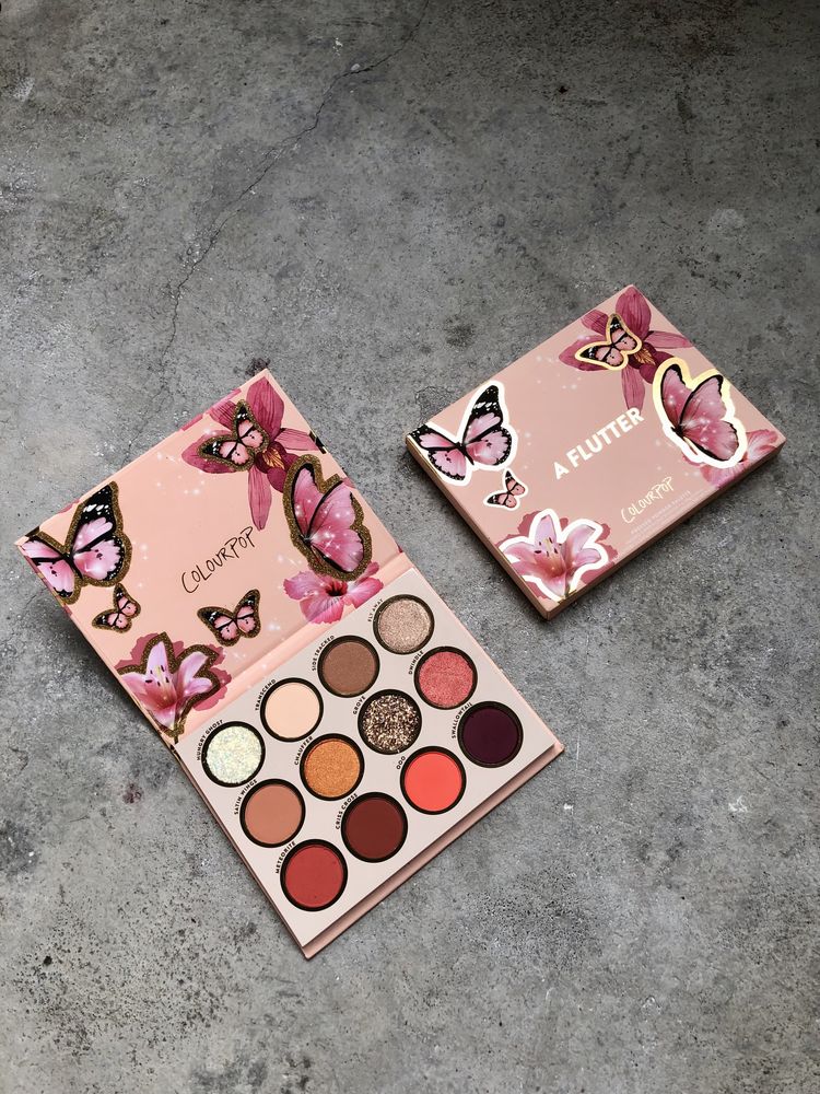 Colourpop A Flutter paleta cieni do powiek