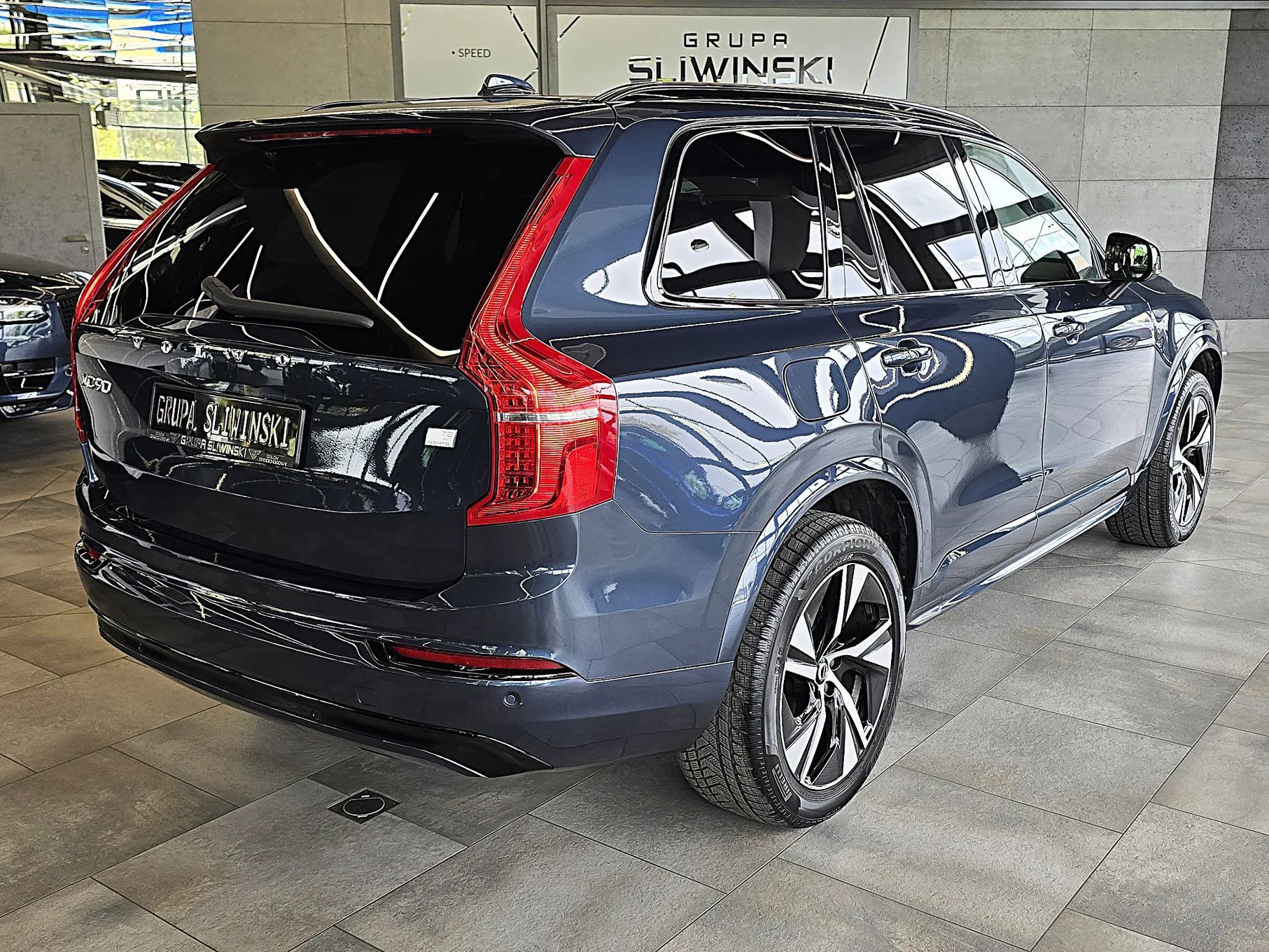 Volvo XC 90 390PS 4x4 R-Design 7-miejsc Pamięć Kamera Rolety LED Virtual FV23%