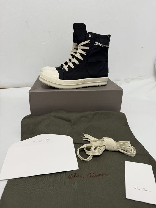 кеды кроссовки Rick Owens Ramones Cargo 44 45