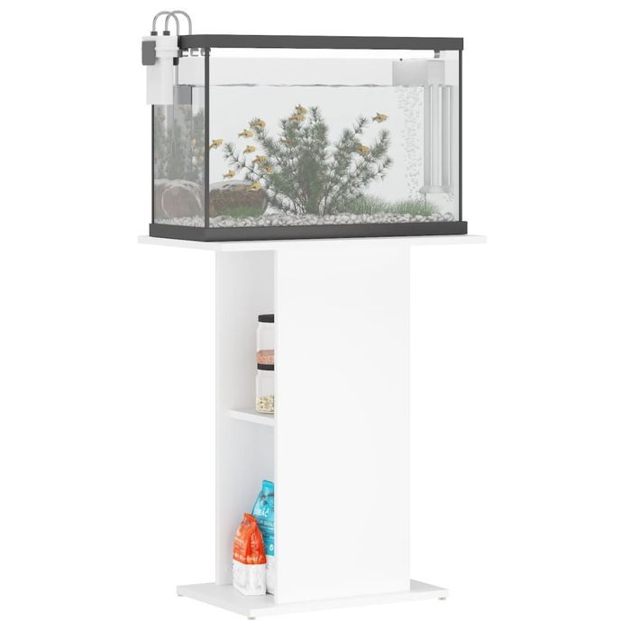 Vidaxl Szafka Pod Akwarium, Biała 60,5X36X72,5 Cm