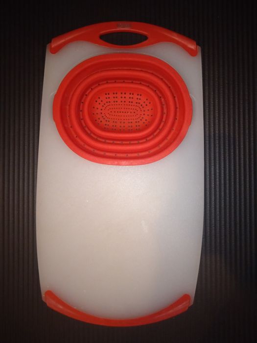 Обробна дошка-сито Dexas Over the Sink з ручкою.