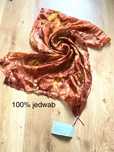 Nowa jedwabna chusta apaszka silk seide handmade