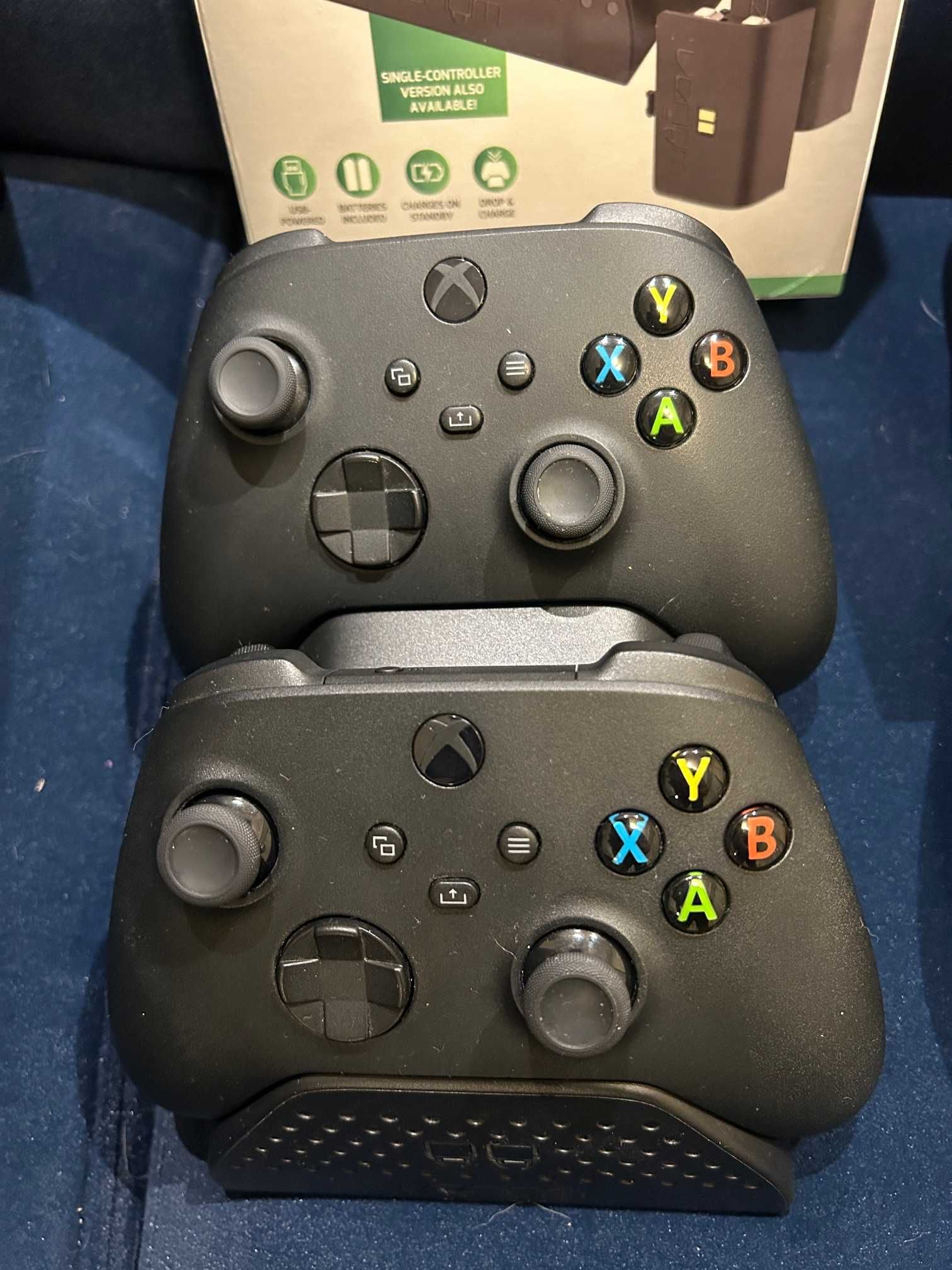 Xbox Series X- 2 PADY + ŁADOWARKA + GRY + PAD ELITE 2 + Słuchawki XBOX