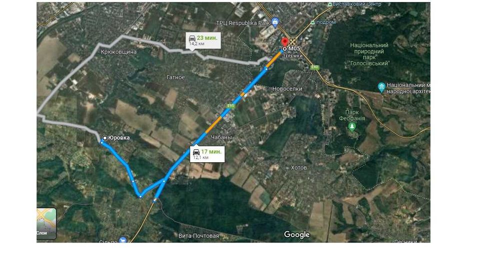 Юрівка ділянка 7,5 соток під забудову, 10хв. ст. М «Теремки»