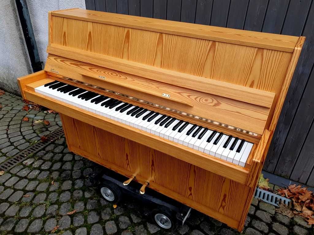 Pianino Nordiska Futura SOSNA MAT 106cm 1981r RENNER