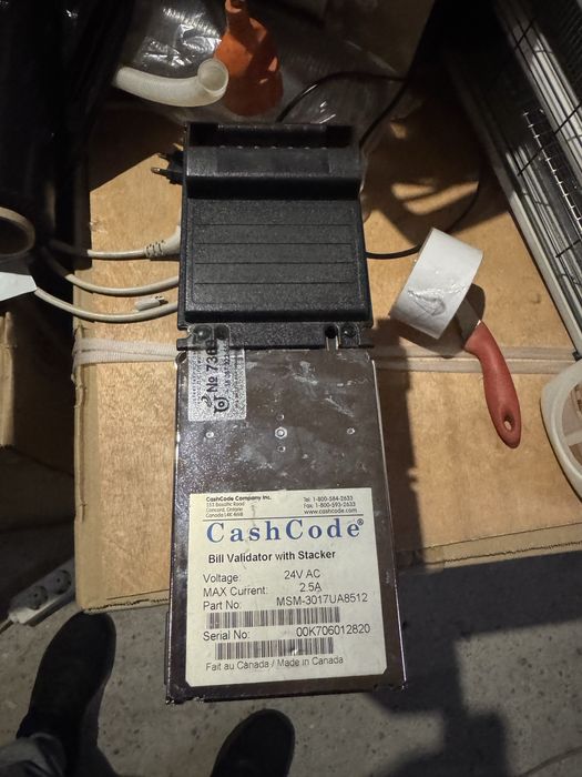 Купюроприймач CashCode MSM та ICT P77