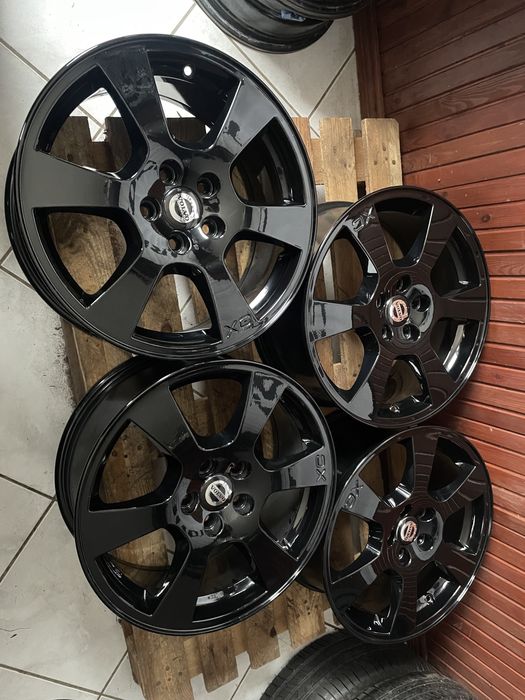Piękne felgi aluminiowe 17” 5x108 Volvo czarny połysk