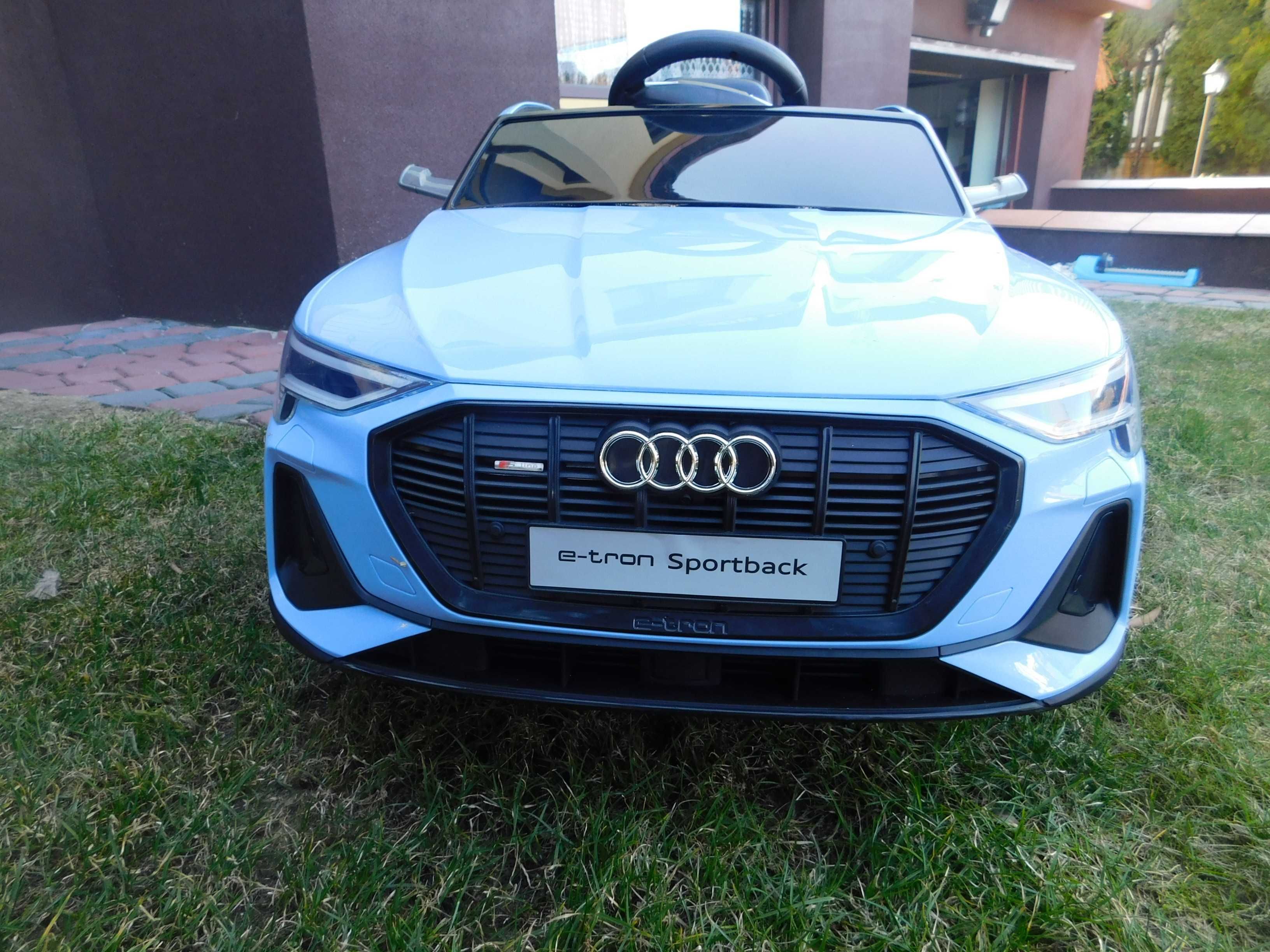 MEGAAUTKA.PL Napęd 4x4 Auto Pojazd samochód na akumulator Audi E-Tron