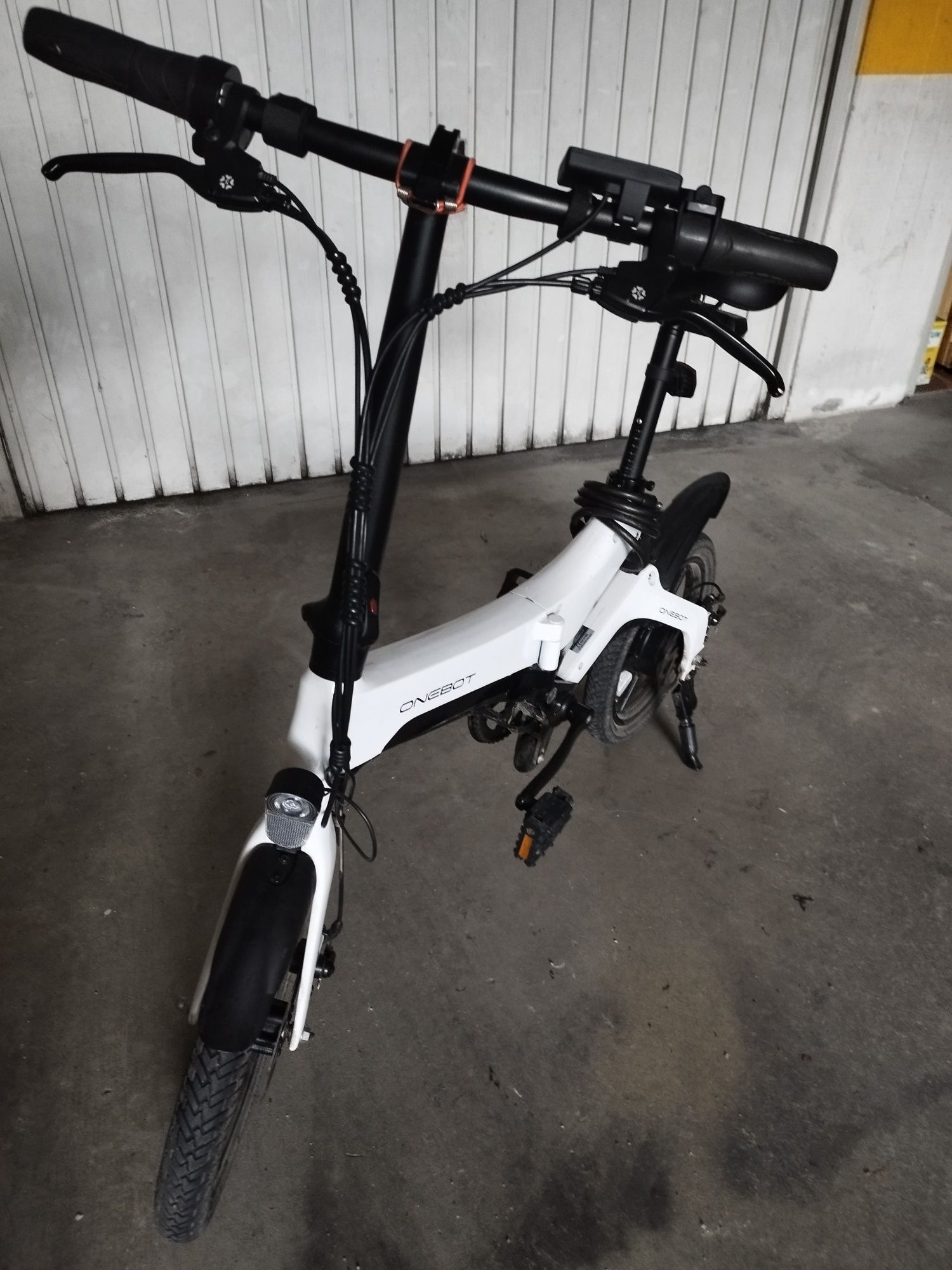 Bicicleta elétrica onebot s6 dobrável