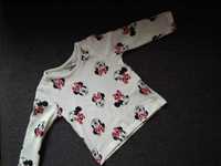 Bluzka z długim rękawem z Myszką Miki, Disney at Primark, r 80 cm
