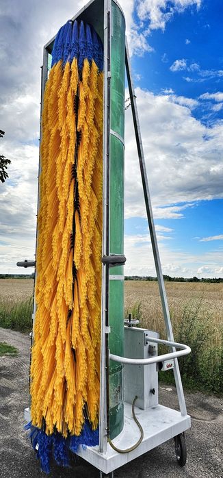 Mobilna myjnia szczotka myjąca tir