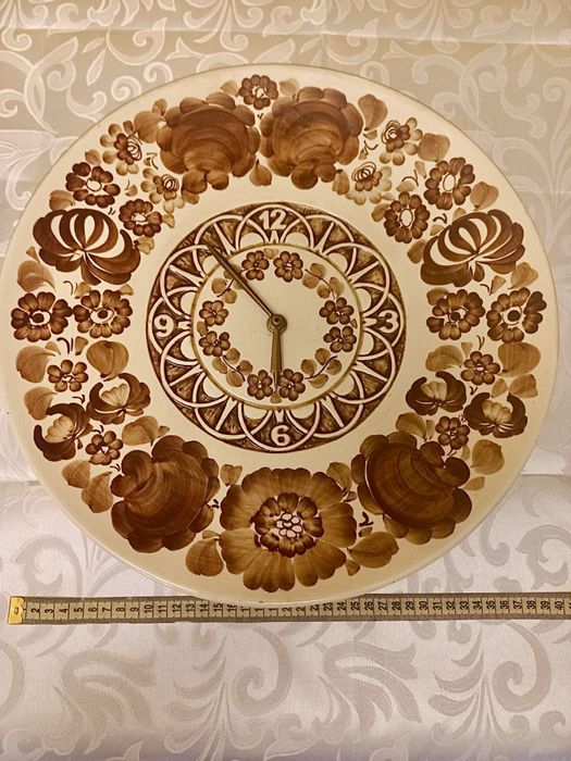 Zegar ceramiczny Włocławek fajans