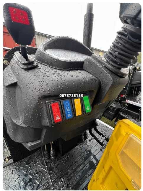 Мінітрактор Скаут TE-504 SR з козирком доставка безкоштовна під двір