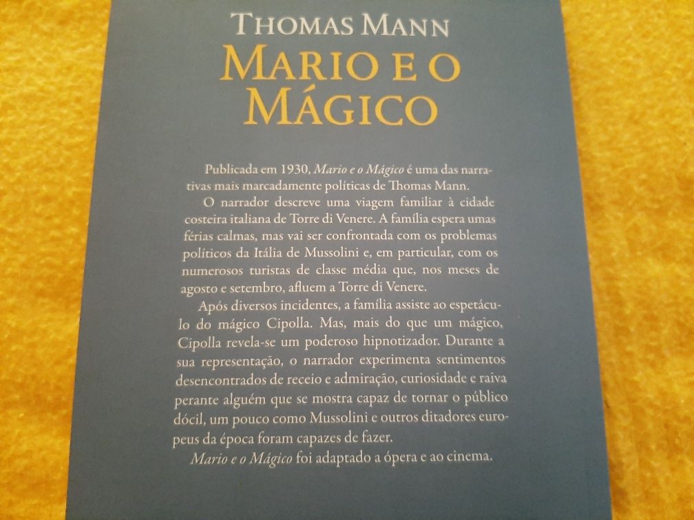 Thomas Mann - Mario e o Mágico