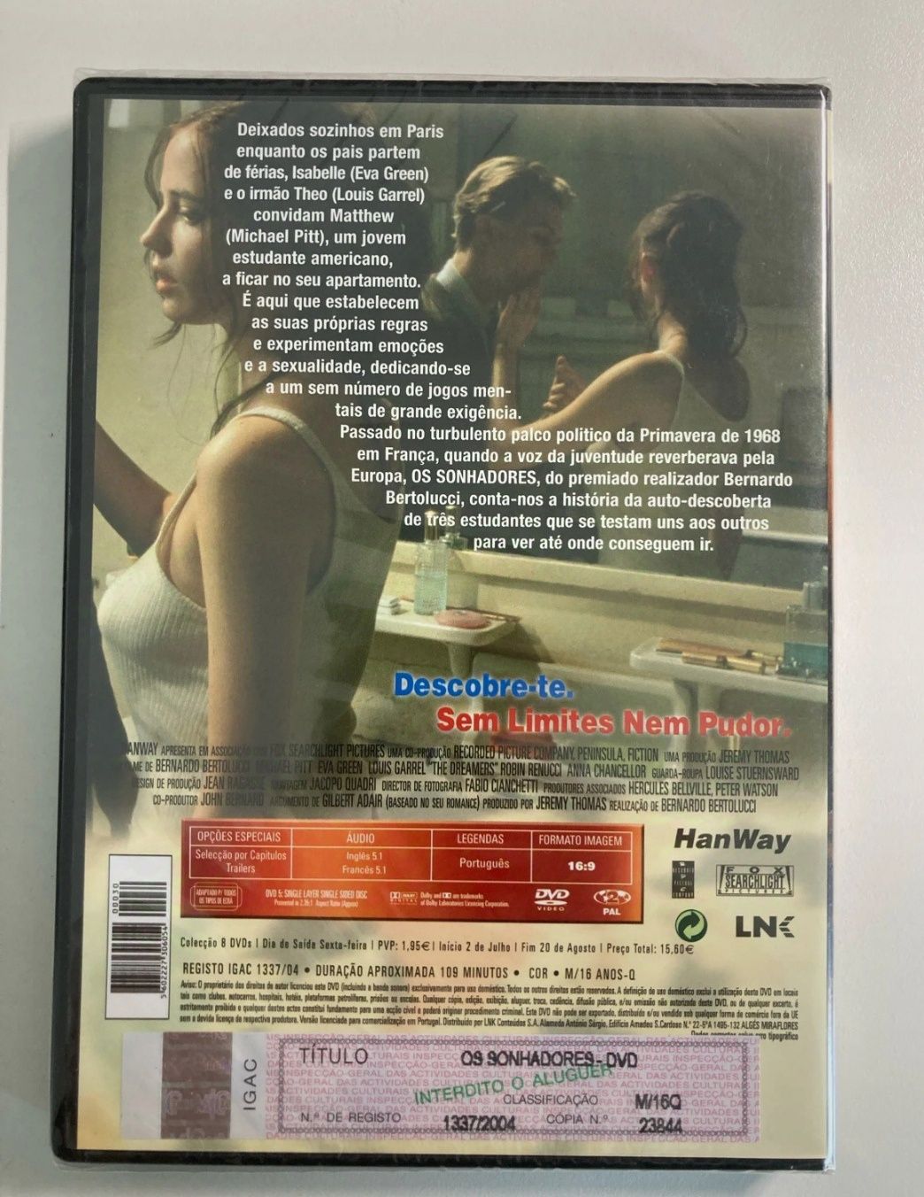 DVD os sonhadores