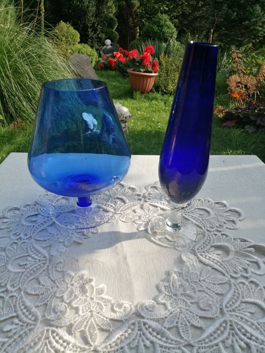 Wazon i puchar do dekoracji, vintage.