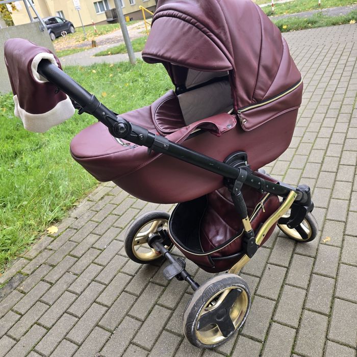 Wózek dziecięcy gondola Tako Laret GT bordowy
