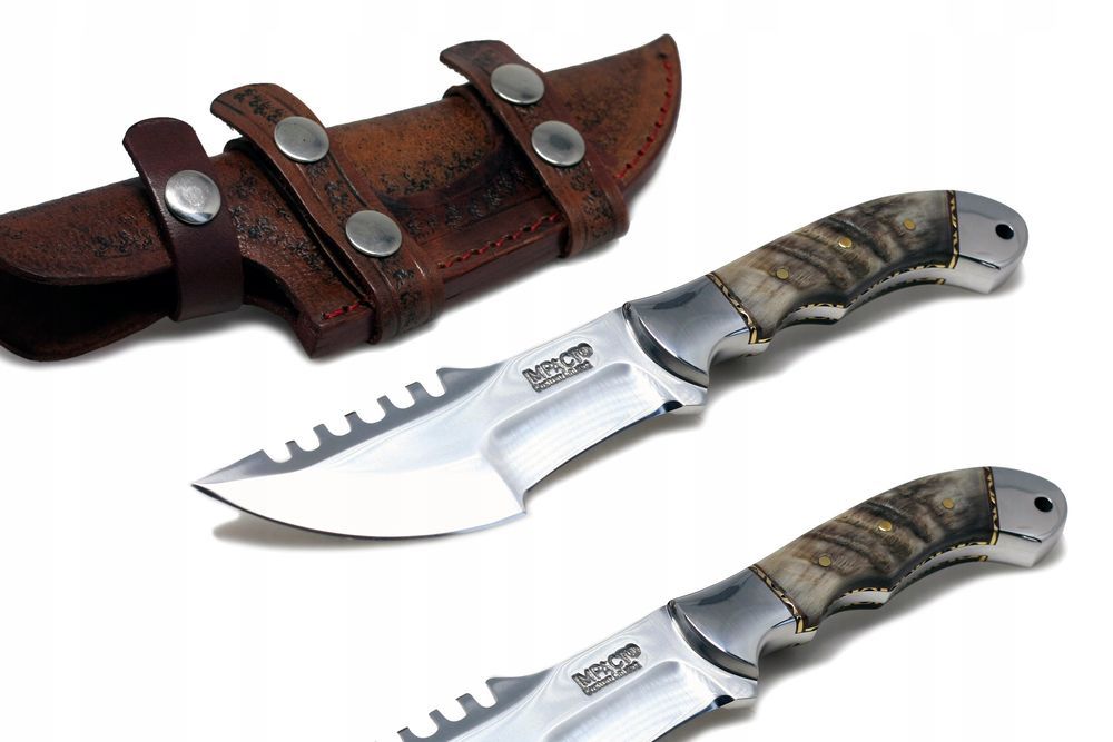 Nóż Myśliwski TRACKER Impact HS-831 taktyczny survival STAL róg barana