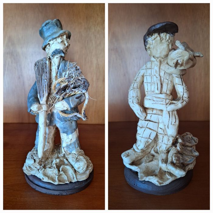 Figuras / Esculturas barro Maria Sidónio