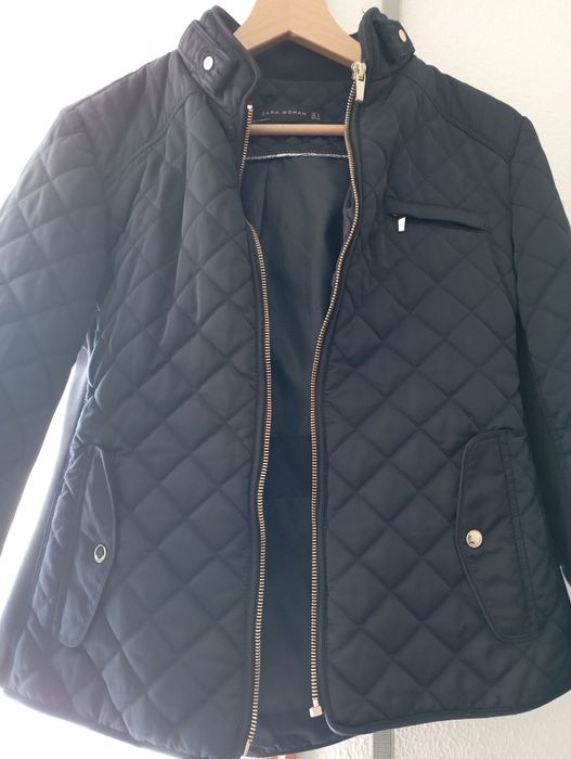 Blusão Zara - azul marinho