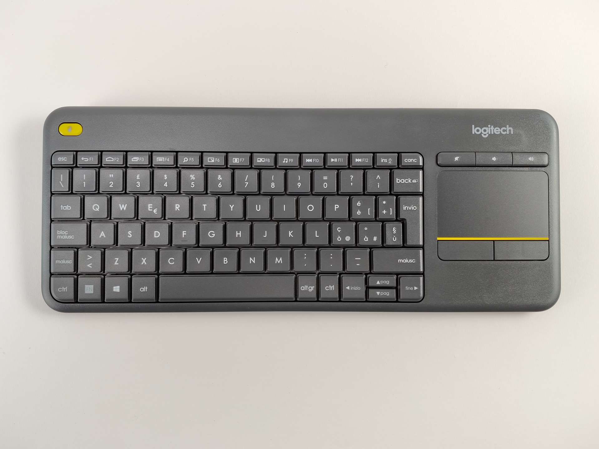 Klawiatura LOGITECH K400 Plus Szary