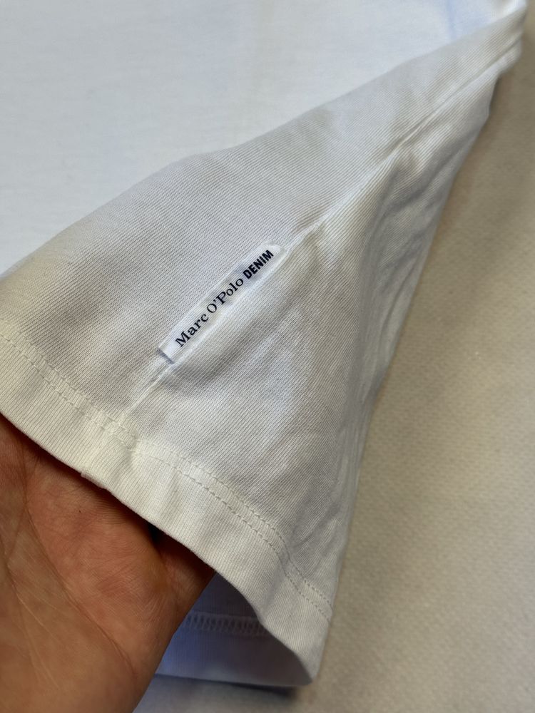 Футболка Marc O’Polo Denim белая женская (оригинал)