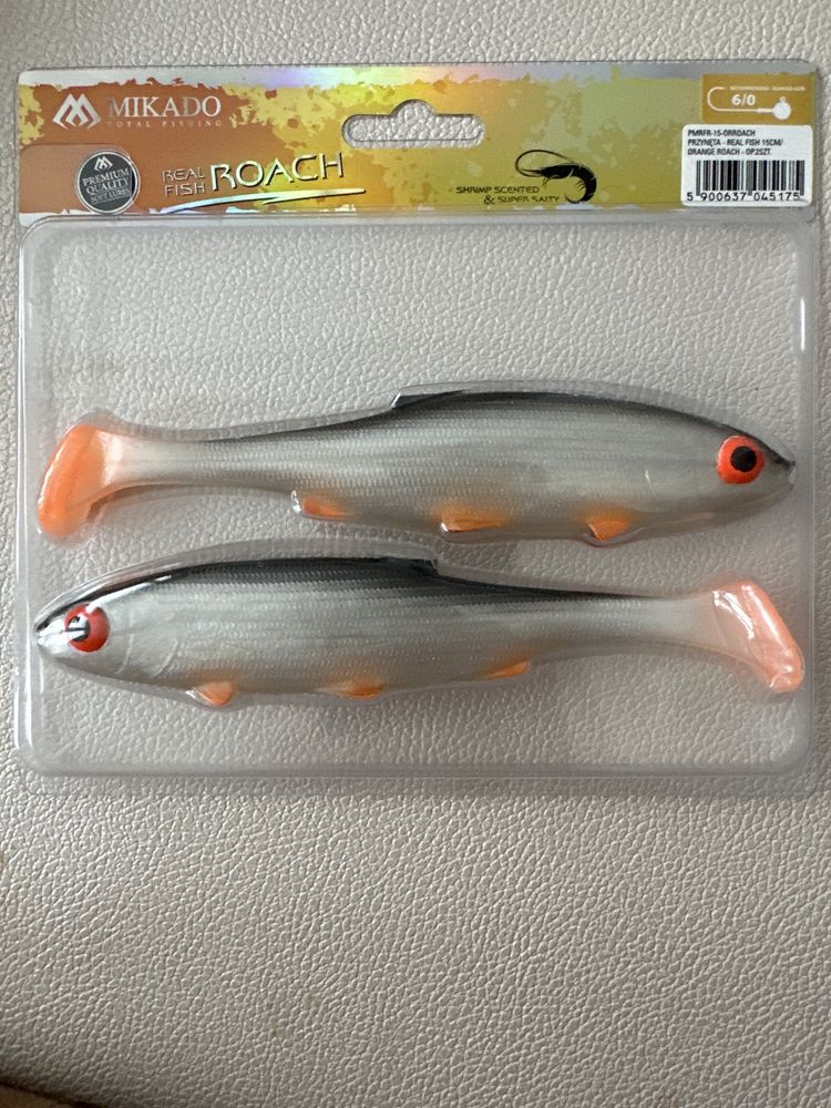 Przynęta / Guma Mikado Real Fish Roach 15 cm