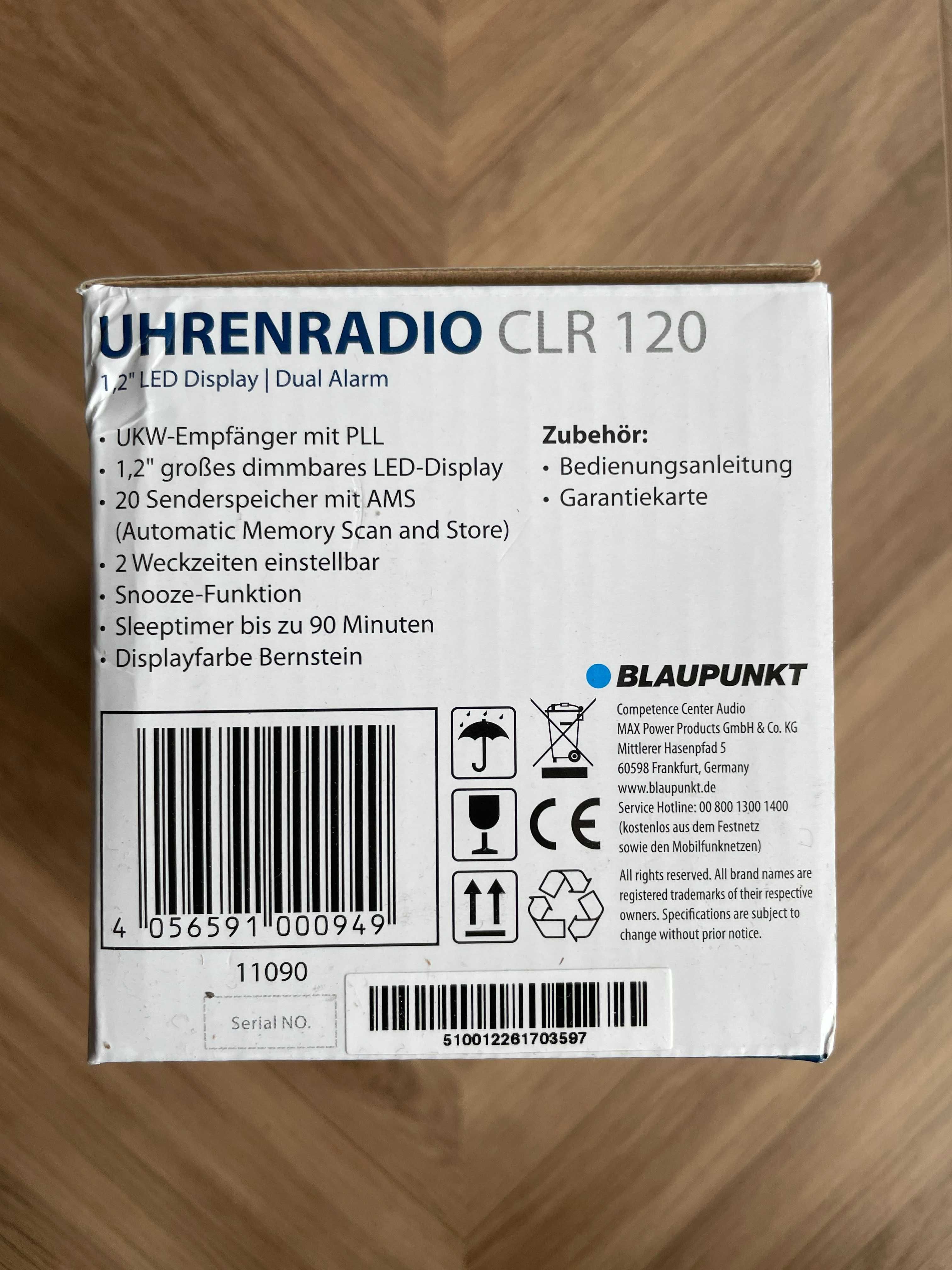 Radio sieciowo-bateryjne FM Blaupunkt CLR 120