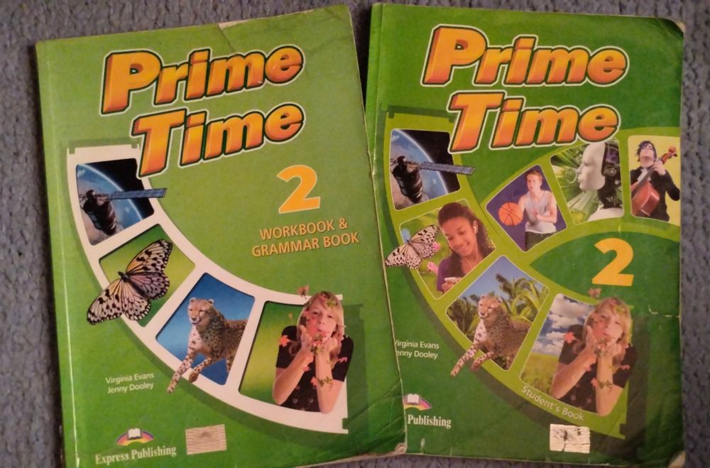 Комплекти   Prime time 2, 3 для вивчення англійської мови, вживані