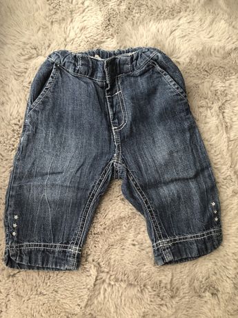 Spodnie jeans 62