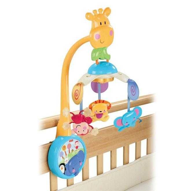 Mobile zoo musical da Fisher Price como novo