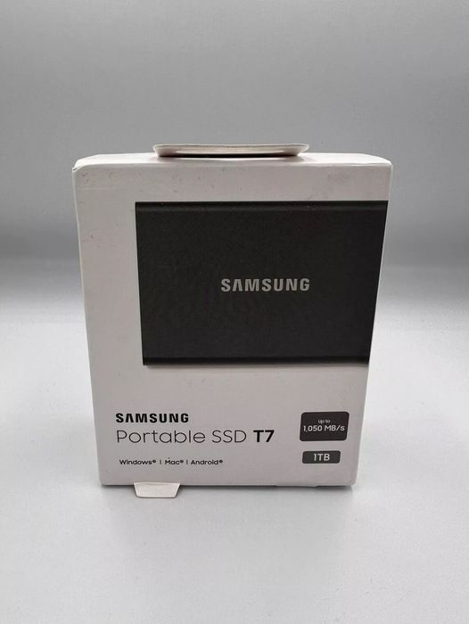 Samsung T7 Portable External SSD - 1TB - Grey