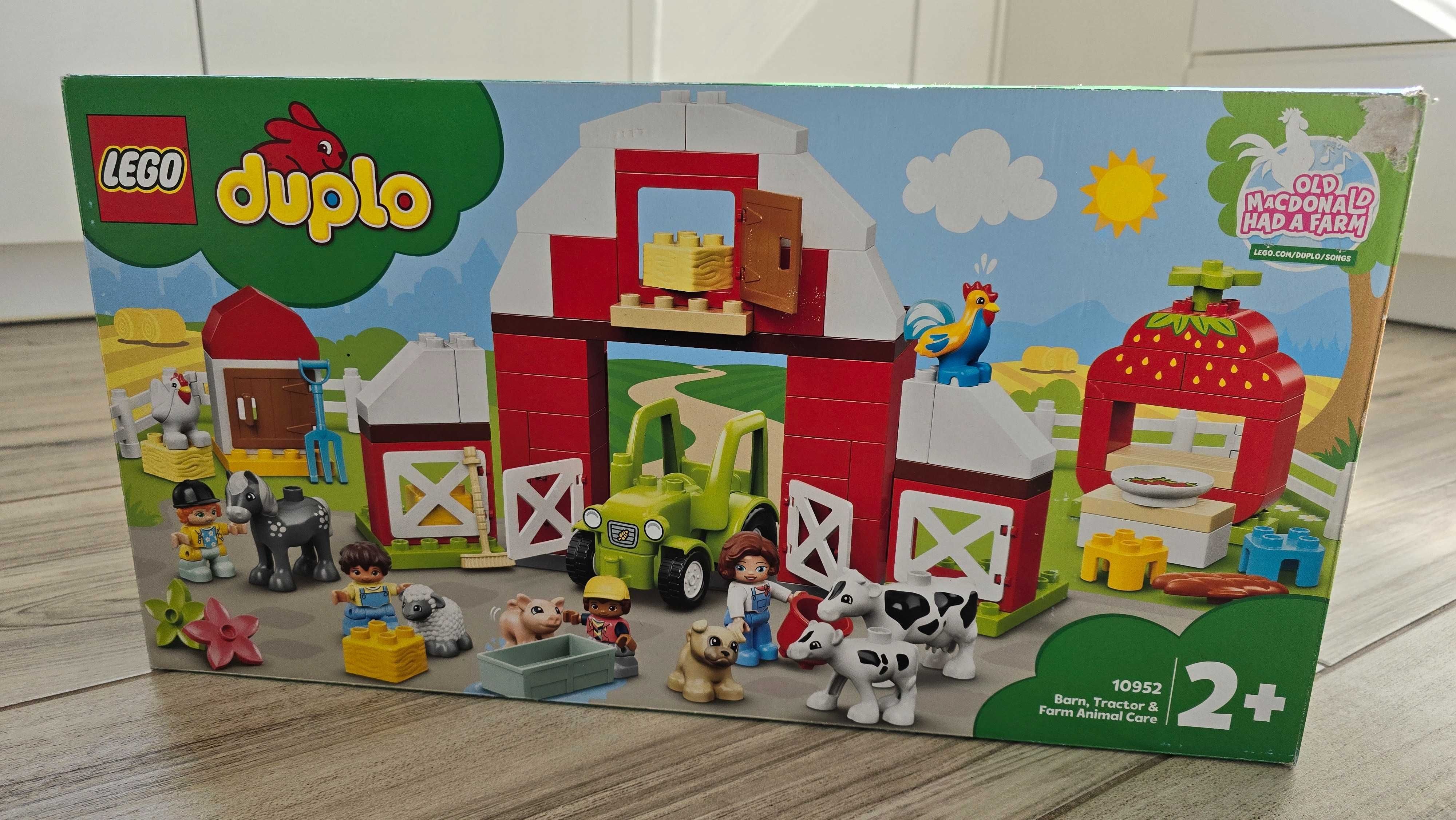 Klocki LEGO Duplo 10952 - Stodoła, traktor i zwierzęta gospodarskie