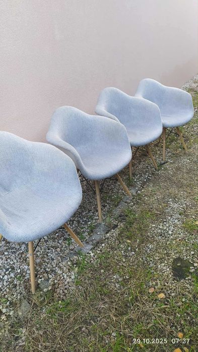 Sprzedam kŕzesła kubełkowe szare