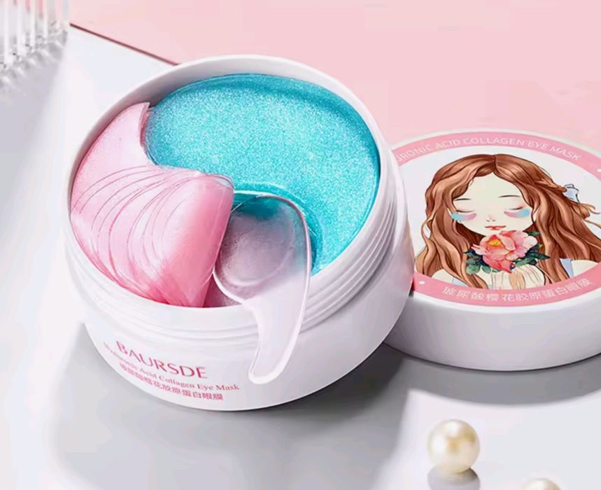 Гідрогелеві патчі для очей Baursde Hyaluronic acid Collagen з