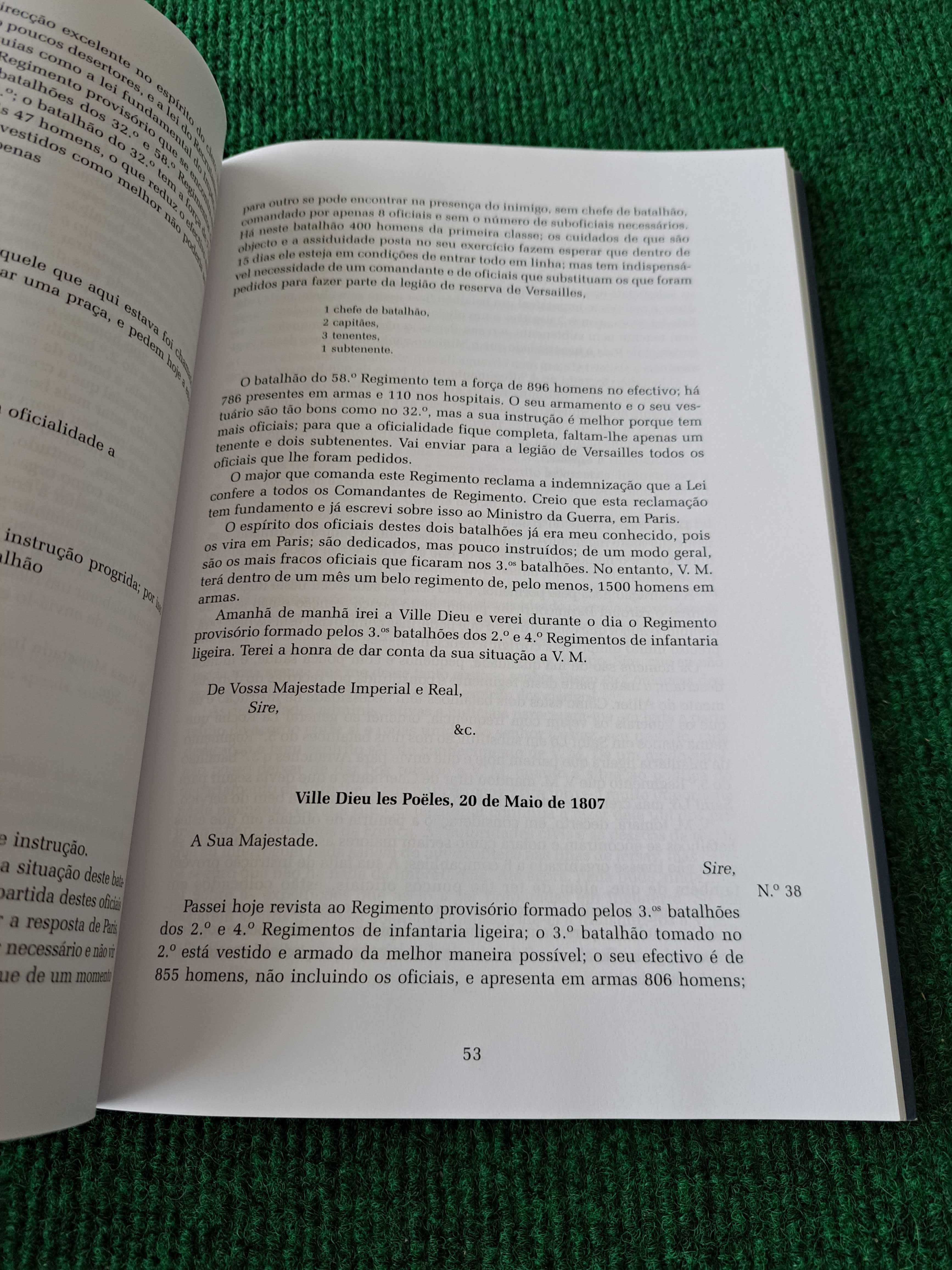 Diário da I Invasão Francesa - Jean-Andoche Junot