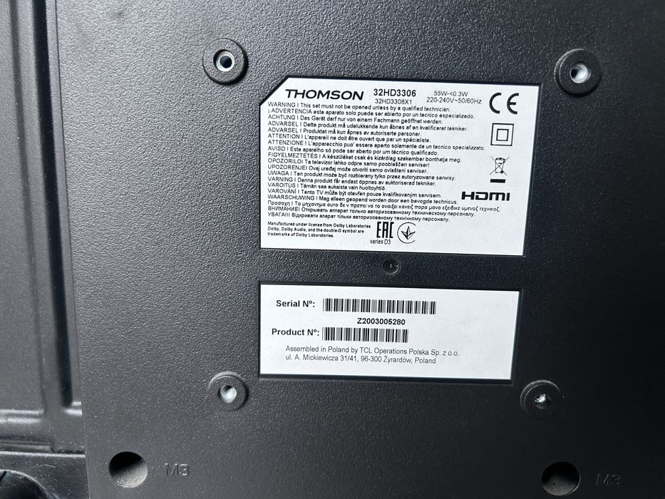 Telewizor Thomson 32 cale