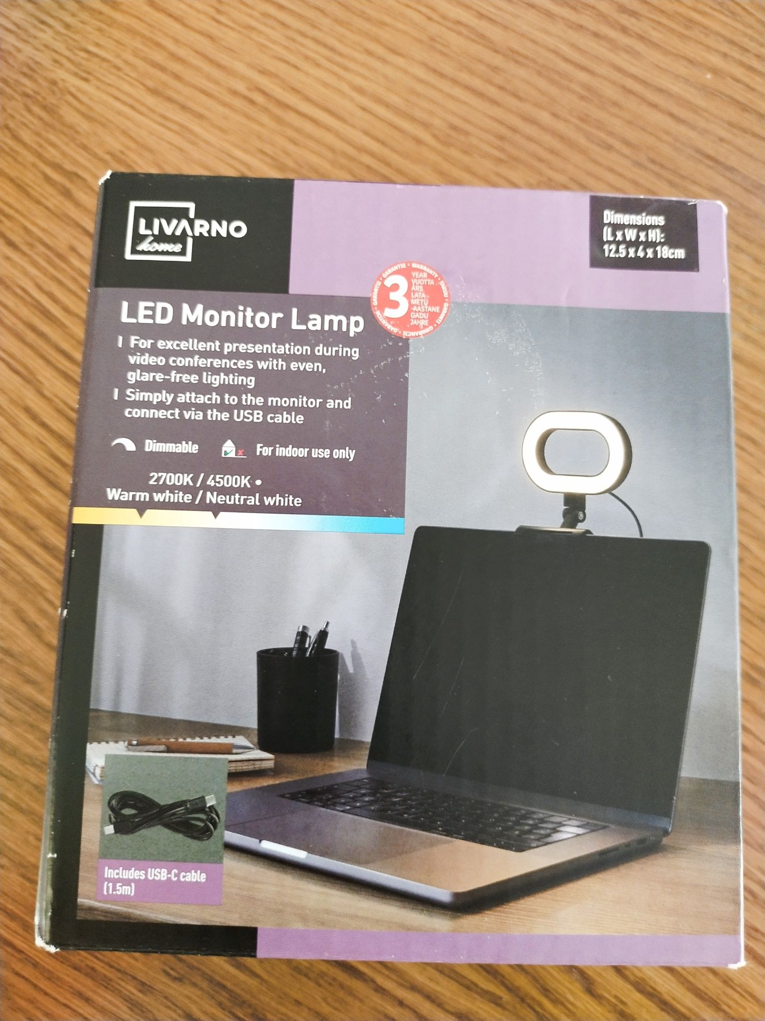 Lampka LED do monitora