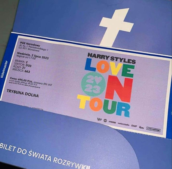 bilet na koncert Harry'ego Styles'a do Warszawy