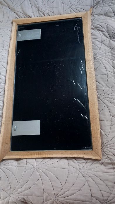 Lustro w oprawie dębowej